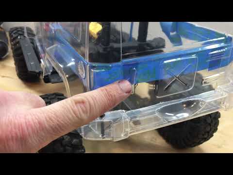 Proline Wrangler Unlimited Body Fitment Challenges with Traxxas TRX4 Chassis (12.3")