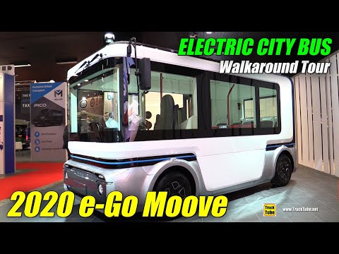 2020 e-Go Moove Electric Bus - Exterior Interior Walkaround