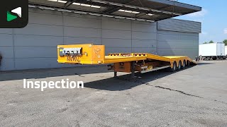 Semi-remorque porte-engins Janssen Janssens VT 39-3 3 axles Lenkachse RAMPS à vendre - Image 4 | Autoline FR Semi-remorque porte-engins Janssen Janssens VT 39-3 3 axles Lenkachse RAMPS | Image 4 - Autoline