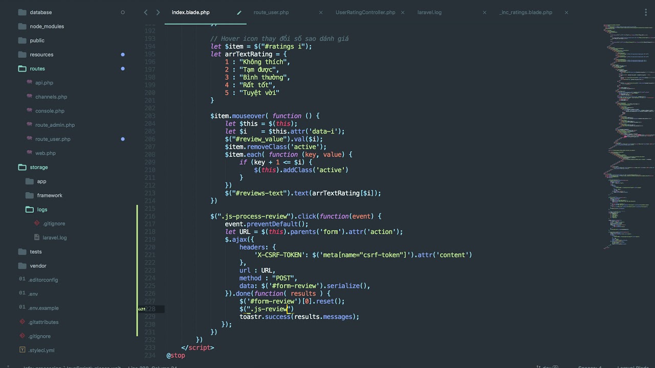 [Seri] - Website đồng hồ - Reset form và đóng form đánh giá - Phần 5