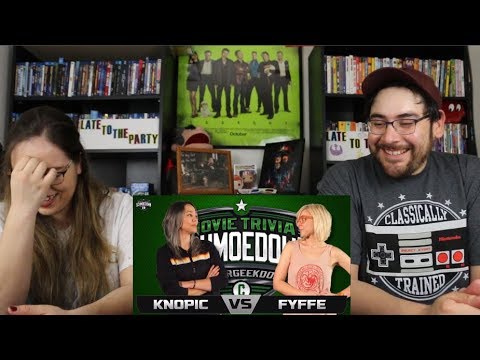 Knopic VS Fyffe REACTION - Movie Trivia Schmoedown