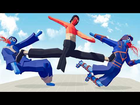 BRUCE LEE vs EVERY UNIT | Totally Accurate Battle Simulator-TABS