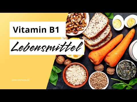 Vitamin B1: Lebensmittel, die reich an Thiamin sind