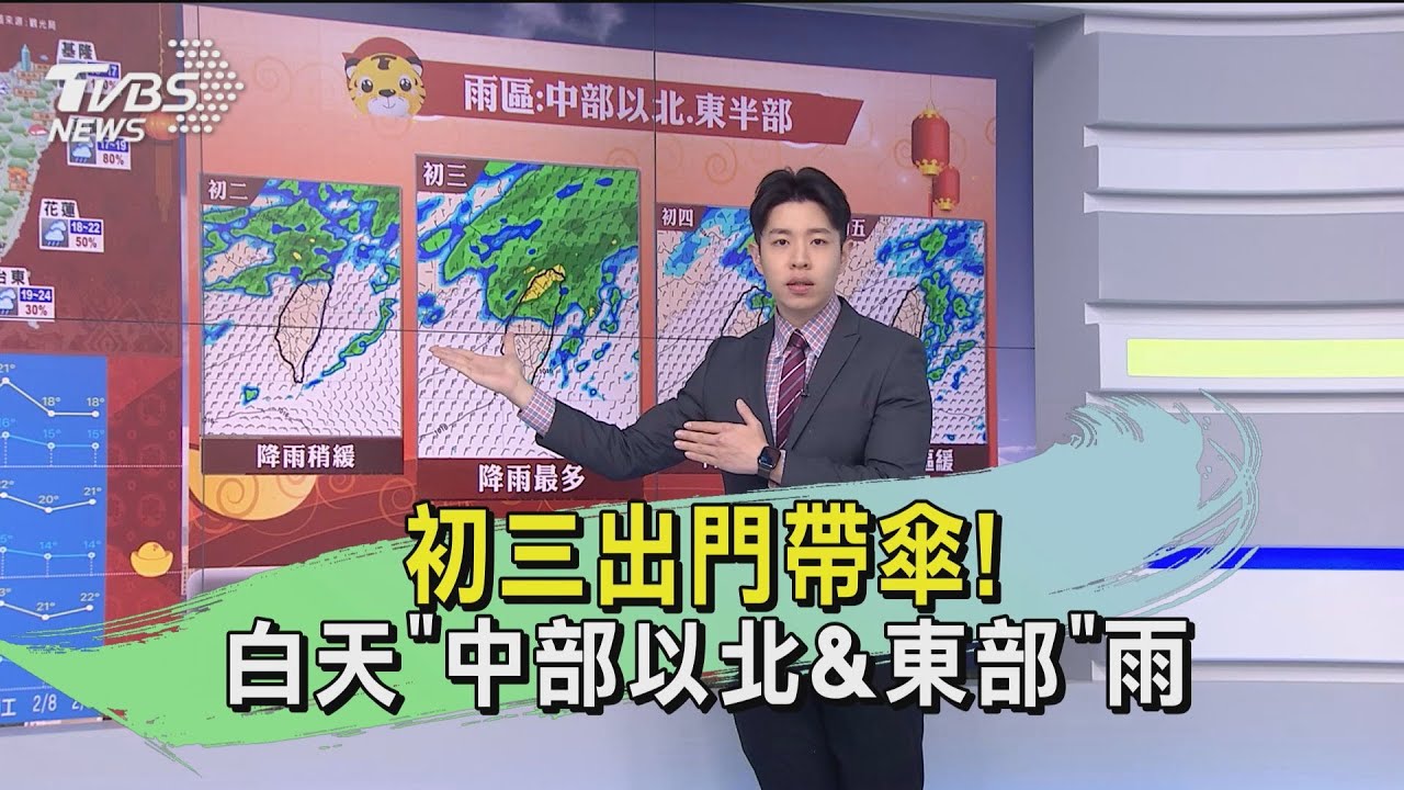 你的春節連假剩4天! 出遊不踩雷「天氣懶人包」