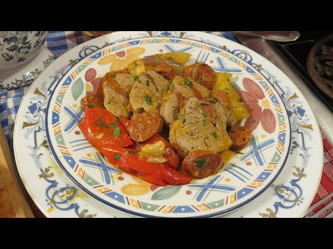 MON FILET MIGNON DE PORC AU CHORIZO en cocotte, délicieux - Mère Mitraille - Gourmandises TV