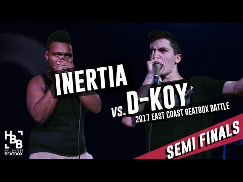 D Koy vs Inertia | Semi Finals | East Coast Beatbox Battle 2017