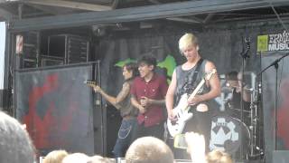 Crown the Empire - Voices - Live 6-14-14 Vans Warped Tour 2014