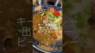 かまいたち濱家が1位に選んだ！「ドラマチックカリー、ゴールデン中崎」中崎町スパイスカレー。透明のダシとキーマカレーとの組み合わせがすごい！ #osakafood #スパイスカレー