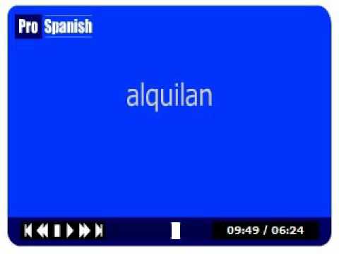 *New* Learn Spanish - Verb and Tenses Course: Lesson 3