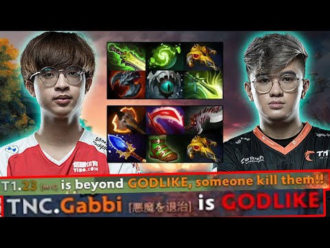 GABBI VS 23SAVAGE - GODLIKE CARRIES BATTLE DOTA 2