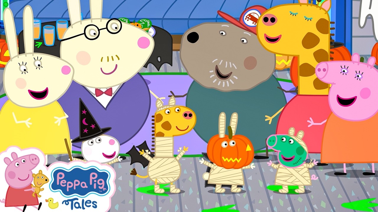 🎃 Halloween Mummies Costume Party ✨ Kids Videos 🐽 Peppa Pig Full Episodes | All New Peppa Pig Tales