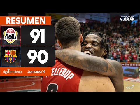 Bàsquet Girona - Barça (91-90) RESUMEN | Liga Endesa 2024-25