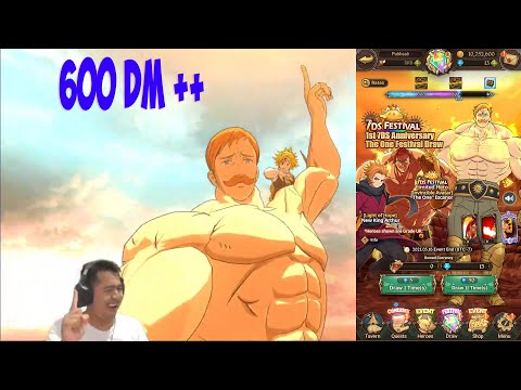Gacha all in cari 6\6 The One Escanor 🔥🔥 - The Seven Deadly Sins Grand Cross