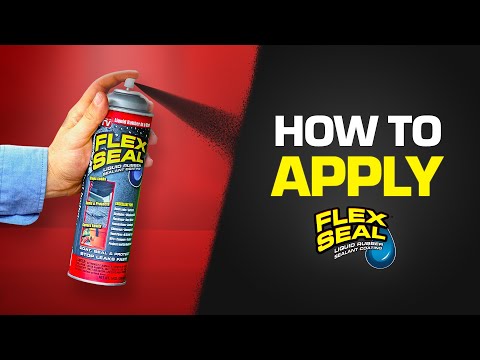 How to apply Flex Seal®?