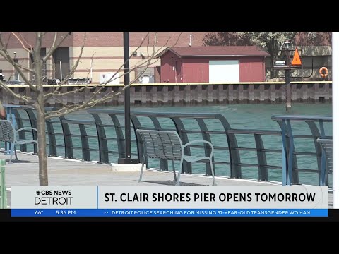 Renovated St. Clair Shores Blossom Heath Pier receives rave reviews