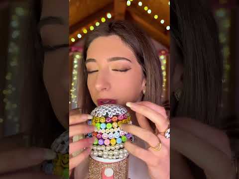 ASMR BONNETTE MICRO 🌈 #asmrartist #relax #whispers #tingles #whisper