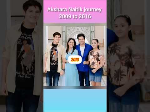 Akshara Naitik journey 2009 to 2016 in yrkkh#akshara#naitik#yrkkh#shortsfeed#hinakhan#karanmehra