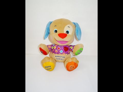 Fisher Price intelligent puppy with smart stages.  Щенок Fisher Price с технологией smart stages.