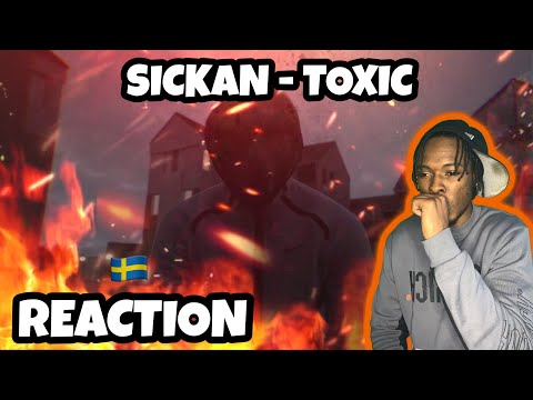 AMERICAN REACTS TO SWEDISH DRILL RAP! SICKAN - TOXIC