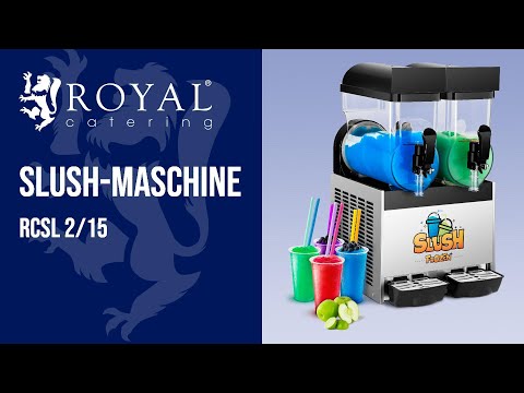 Video - Slush-Maschine - 2 x 12 l - Royal Catering