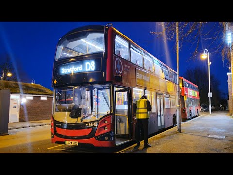 86198 spotted at Isle of Dogs ASDA on D8 | Thursday 2nd January 2024