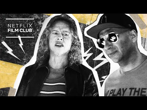 Tom Morello, Scott Ian, Rob Halford & Kirk Hammett in Metal Lords | Netflix