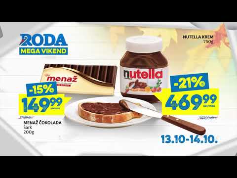 Roda I Mega vikend 13.10 - 14.10.2018.