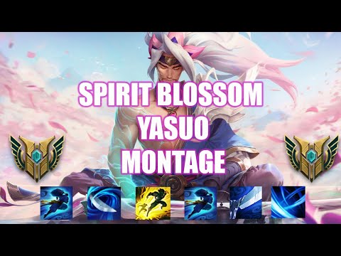 Spirit Blossom Yasuo Montage | Most Broken Yasuo Skin | Yasuo Outplays | RaKaSaMa and community