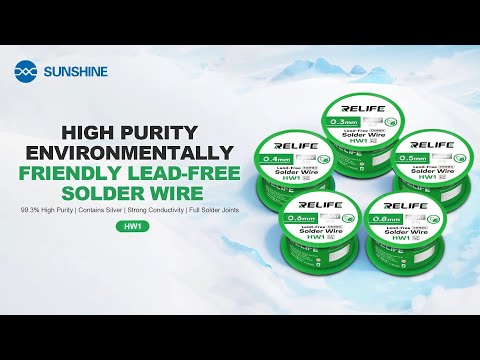 Thiếc hàn cuộn RELIFE HW1 40g 0.3mm