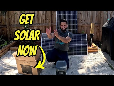 Solar Powering a Shed with ECOFLOW Delta 2