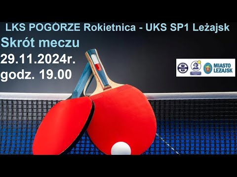 2024 11 29 LKS POGÓRZE Rokietnica - UKS SP1 Leżajsk Skrót meczu