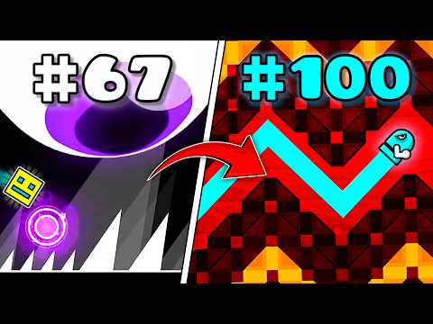 I Survived 100 Demons in Geometry Dash!