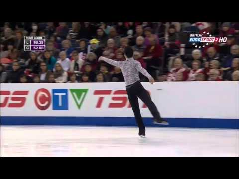 2015 Skate Canada Men's FS -  Patrick Chan (Euro Sport)