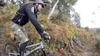 preview picture of video 'dimmingsdale mtb, quick vid - Sunday 19/10/2014'