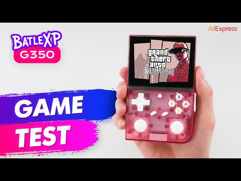 BATLEXP G350 Portable Handheld Console | Retro Game Test