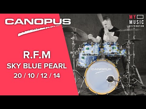 CANOPUS R.F.M (Kit Fusion 20“) - Sky Blue Pearl
