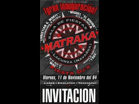 MATRAKA M5- JUSTIN SADERS+SEAN WIDER (UK)-4/XI/1995. ONLYTEKNO COLLECTION 173