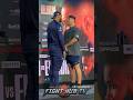 Frazer Clarke STEPS TO Dave Allen in face off at press conference!