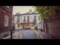 Old Hampstead Village London Autumn Walk Alleys Pubs Graveyards 4K Binaural