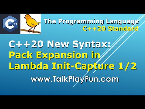 041 - New C++20 Syntax - Pack Expansion in Lambda Init-Capature 1/2