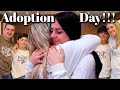 IT'S ADOPTION DAY!!! | We're So Happy | Emotional