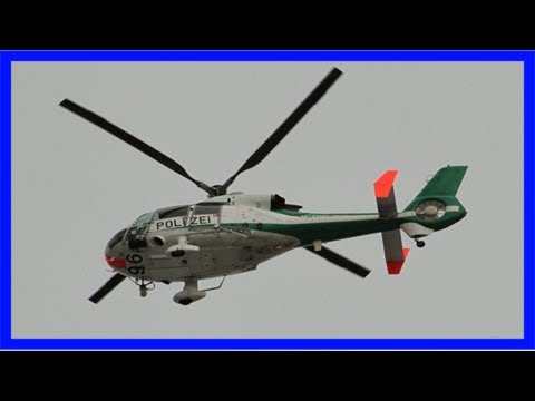 Polizei sucht mit hubschrauber nach vermisster frau im hafen