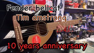Video thumbnail for NEW GUITAR FENDER HELLCAT TIM AMSTRONG(RANCID) SPECIAL EDITION 10 YEARS ANNIVERSARY by Mink Jer