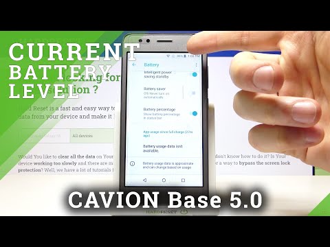 How to Show Battery Percentage in CAVION Base 5.0 – Show Battery Percentage Status