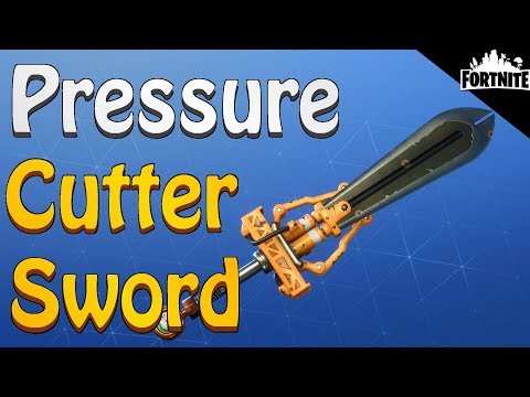 FORTNITE - Pressure Cutter Sword Gameplay (My Most Used Weapon) Video