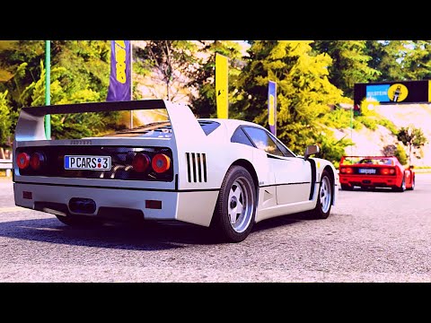 Project Cars 3 Gameplay (No Commentary) - Ferrari F40 cruise with friends