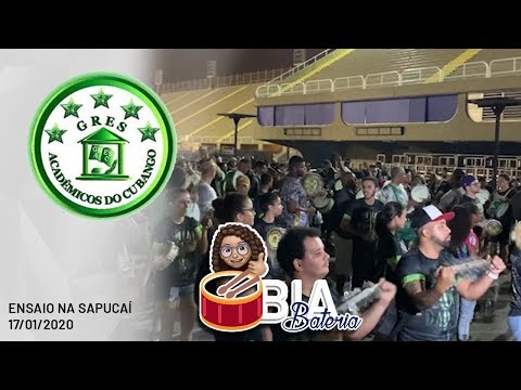 Cubango 2020 | Ensaio de Bateria na Sapucaí