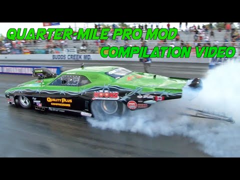 Quarter Mile Pro Mod Compilation Video!