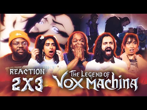 WHAT JUST HAPPENED?! | Vox Machina - 2x3 The Sunken Tomb | Group Reaction