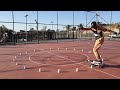Skateboard On A Skateboard In A Circle Скейтборд На скейтборде по кругу
